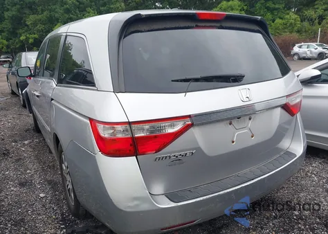 2012 Honda Odyssey Ex-L z USA, uszkodzony, nr VIN 5FNRL5H67CB091200